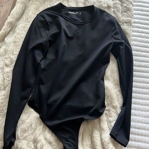 Abercrombie Soft AF Crew neck bodysuit